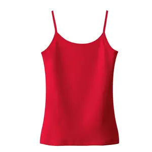 Camiseta sin mangas de algodón con estampado de logotipo personalizado para mujer, camisetas sin mangas de entrenamiento