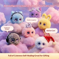 KI-Smart Doubao Roboter Emotionaler Begleiter Lernender Chat-Plüschroboter PP-Baumwollfüllung Unisex Anhängerpuppe Geburtstagsgeschenk