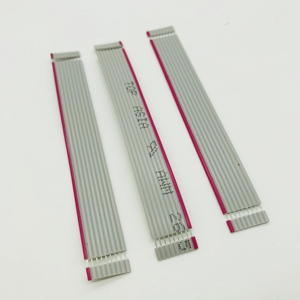 AWM2651Jumper 28awg 9-Pin 1.27mm Pitch gri düz şerit tel kablo - Product Image 2