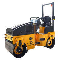 Mini 1 2 3 4 5 tonnes asphalte vibrant plaque vibrante compacteurs Machine rouleau de route