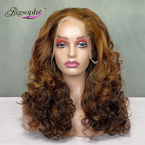 Perruques bouclées élastiques 13x4 SDD de 16 pouces pour femmes noires, sans perte de cheveux, perruques modernes bouclées - Product Image 4