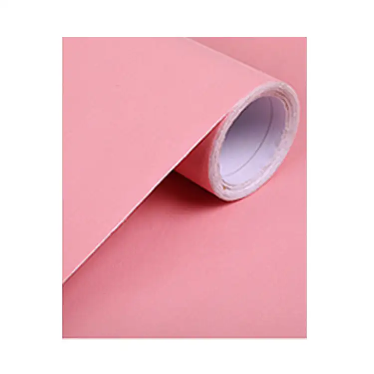 Moda più recente a buon mercato Oem camera impermeabile Pvc tinta unita carta da parati rotoli di carta da parati Design per camera da letto