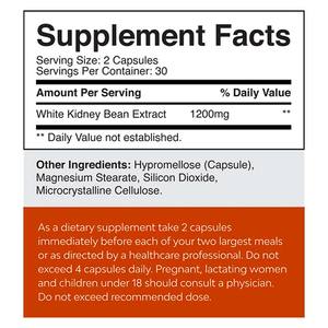 แคปซูลสารสกัดจากถั่วขาวช่วยลดน้ำหนักควบคุมแคลอรี่อาหารเสริมลดน้ำหนัก - Product Image 3