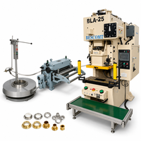 Ligne de production automatique de presse à estamper les œillets métalliques avec alimentation en bobine pour chaussures, sacs et rideaux