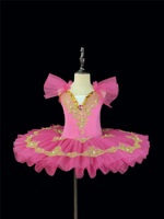 Robe de soirée ballerine tutu de ballet à crêpes à plateau vert pour filles et enfants Costume de danse