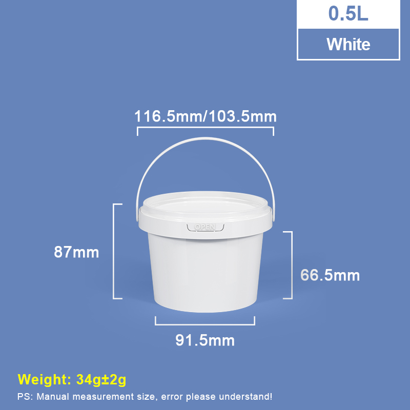 500ml White