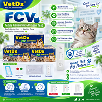 Test rapide d'antigène FCV pour chat, test vétérinaire par flux latéral pour le calicivirus félin