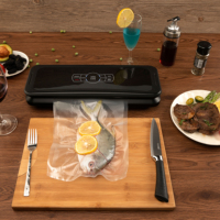 Machine de mise sous vide automatique avec écran tactile, ouverture/fermeture à une touche, pompe puissante à faible bruit, pour la conservation alimentaire domestique, vente en gros