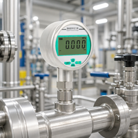 Manomètre numérique Qidian QDX50B en acier inoxydable 0-0.1Mpa/0-0.16Mpa/0-0.25Mpa M20*1.5 pour air/gaz/huile/eau/vide intelligent 1