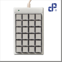 Clavier USB programmable 24 touches avec pavé numérique LIF pour systèmes de point de vente - Vente chaude