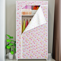 Armoire en tissu pliable et détachable pour bébés et enfants, en acier, non tissé, à prix avantageux