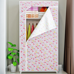 <span class=keywords><strong>Armadio</strong></span> Pieghevole in Tessuto Non Tessuto per Bambini, Singolo, Smontabile, in Acciaio, Economico e di Tendenza - Product Image 6