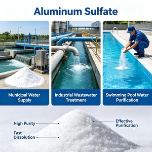 Sulfato de Aluminio para Piscinas, Proveedor a Granel de Productos Químicos para Piscinas, Precio Bajo de Fábrica - Product Image 1