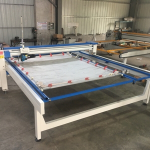 Máquina de Acolchado Computarizada de Doble Aguja de Alta Resistencia con Cortahilos Automático para Uso en Fábricas Textiles y el Hogar - Product Image 4