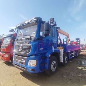 Shacman Delong 8X4 Heavy Duty Truck Mounted Crane, 400HP Hydraulic Telescopic <b>Boom</b> Crane for Heavy Cargo Transportation for Sale - Product Image 2