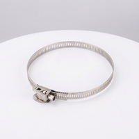 Collier de serrage réglable en acier inoxydable pour câble et tuyau, pour fixation de crochet et support FTTH sur poteau d'éclairage