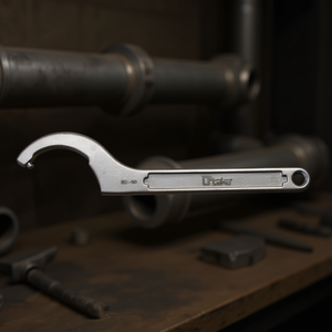 Ttake T <b>Hook</b> Wrench 80-90 Round Nose For Pipe Fittings - Product Image 3