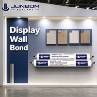 JUNBOM 8100 Perekat Polimer MS Satu Komponen untuk Perekat Panel Batu untuk Interior Fit Out, Langsung dari Pabrik, Penggunaan Dalam Ruangan, Pasokan MS