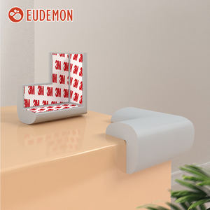 Pare-chocs Baby-Proof Corner Guard Protecteur de bord de sécurité en caoutchouc pour enfants pour tables - Product Image 4
