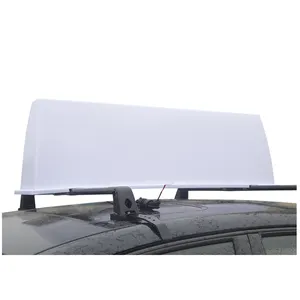 LED 택시 지붕 상단 표지판 자동차 광고