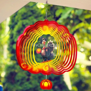 Venta al por Mayor de EnchGarden, Molinillos de Viento Metálicos 3D, Adornos de Jardín, Molino de Viento Colorido, Decoración para Jardín, Patio y Exteriores, Turquía - Product Image 6