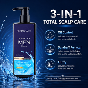 <span class=keywords><strong>Shampoo</strong></span> Professionale per Uomo Personalizzato, alle Erbe, 12 Ore di Controllo dell'Oleosità, Rinfrescante e <span class=keywords><strong>Antiforfora</strong></span> per Capelli Grassi - Product Image 3