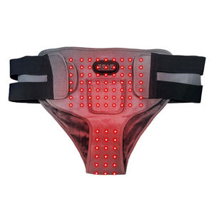 Ceinture de massage vibratoire à lumière rouge de nouvelle conception, soutien de l'hernie, soutien de la hanche et de l'aine avec chaleur et massage - Product Image 1