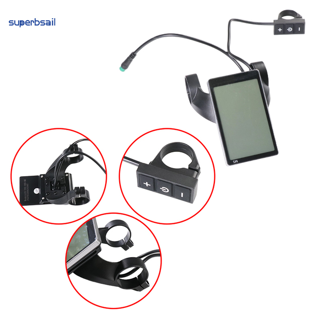 OUXI V8 Electric Bike Parts LCD Dashboard Display Accessory for OUXI V8 Electric Bike