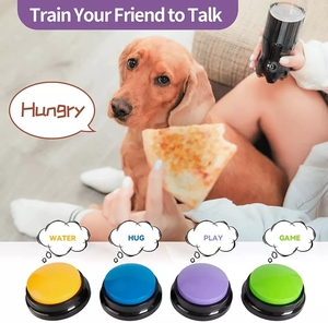 Bouton d'entraînement pour <span class=keywords><strong>chien</strong></span> enregistrable, <span class=keywords><strong>tapis</strong></span> sonore parlant, enregistreur vocal, <span class=keywords><strong>communication</strong></span> avec les animaux de compagnie, jouets parlants pour animaux de compagnie, fournisseurs - Product Image 5