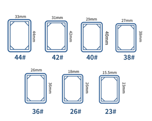 Fichas de Mahjong Americanas de Acrílico Personalizadas – Diseño Multicapa con Lámina Dorada e Incrustaciones de Perlas - Product Image 2