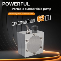 Pompe de nettoyage à jet haute pression IP68, moteur à flux axial submersible portable, 2,7 kg, pour lavage de voitures, lutte contre les incendies, situations d'urgence