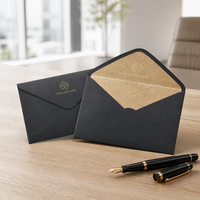 Enveloppes de mariage miniatures de luxe personnalisées avec logo, pour invitations, enveloppes à monnaie en papier A4 A5, portefeuilles