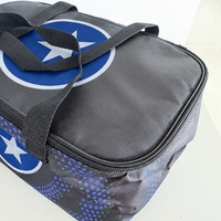 Sac isotherme pour déjeuner en Oxford 420D avec doublure EVA et poche interne zippée, look sportif et décontracté, idéal pour les pique-niques en plein air