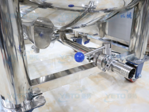 Thép không gỉ trộn Tank với khuấy điện sưởi ấm trộn tàu Áo khoác nhũ hóa homogenizer Mixer - Product Image 6