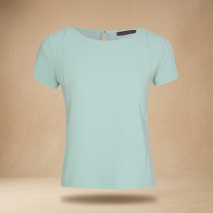 T-shirt uni surdimensionné pour femmes - Product Image 3