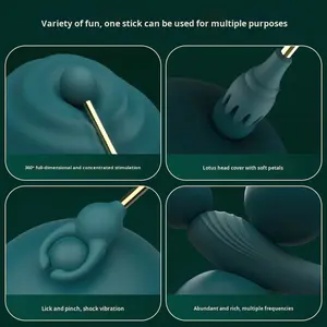 هزاز كهربائي للبالغين على شكل طائر الطنان لتحفيز نقطة G طراز SG9966 أداة استمناء نسائية للمداعبة الزوجية - Product Image 3