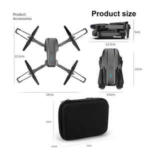 Nuevo Dron E99 K3 Pro 2025, Plegable, 4k HD, Cámara Dual, WIFI, Evitación <span class=keywords><strong>de</strong></span> Obstáculos, Fácil <span class=keywords><strong>de</strong></span> Usar para Principiantes, Motor sin Escobillas con Giroscopio <span class=keywords><strong>de</strong></span> 6 Ejes - Product Image 3