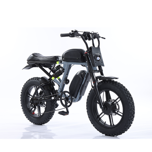 Bicicleta Eléctrica Super de 20 Pulgadas, 1000w, 48v, 52v, de Largo Alcance, con Neumáticos Gruesos, <span class=keywords><strong>73</strong></span>, con Batería de Litio Dual - Product Image 1