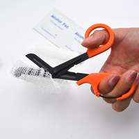 Ciseaux de pansement traumatique EMT ciseaux médicaux en acier inoxydable pour le bricolage d'urgence premiers soins équipement de plein air sauvetage tactique EDC