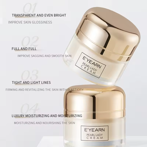 Özel Marka Doğal E Vitamini Hyaluronik Asit Yüz Kremi Losyonu İnci Özlü Nemlendirici Pürüzsüzleştirici Anti-Aging Kırışıklık Karşıtı Çil Giderici - Product Image 3