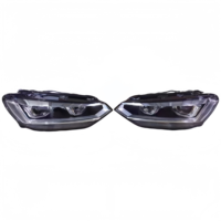 Phare avant LED DRL 12V 6000K pour Volkswagen Touran L 2016-2022, composant d'éclairage avant de voiture, remplacement de phare automobile