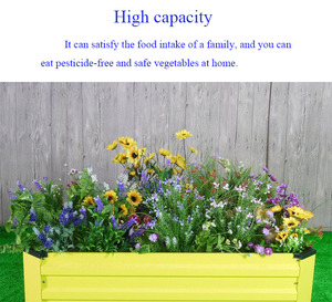 Camas de jardín levantadas galvanizadas, plantadores de flores, jardinería resistente, verduras, cultivo de metal, para exteriores - Product Image 6