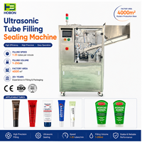 Machine de remplissage ultrasonique pour crèmes et gels cosmétiques, idéale pour la fabrication de produits de soin et de lotions corporelles – Nouveauté !