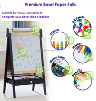 Rollo de Papel para Manualidades de 12 Pulgadas, Papel de Dibujo para Caballete Infantil