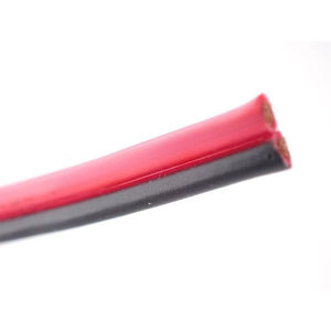 สายไฟฟ้าแบน UL2468 22/20/2 AWG แบบตีเกลียว ทองแดงเคลือบดีบุก ฉนวน PVC สายต่อขยายสำหรับไฟ LED สายแบตเตอรี่รถยนต์ - Product Image 6