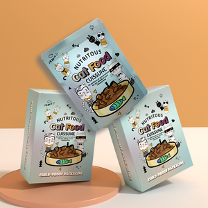 Sacs Mylar anti-humidité de forme personnalisée, pochettes refermables à fermeture éclair, taille personnalisée, matériaux PET VMPET PE pour aliments pour animaux et gelées - Product Image 5