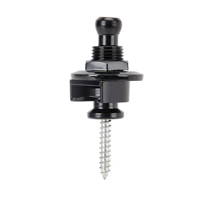 4 Piezas de Cierres de Correa de Guitarra Metálicos Yootones, Adaptador de Liberación Rápida de Seguridad para Guitarra Eléctrica, Bajo, Ukelele (Plateado, Hecho en China) - Product Image 4