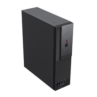 SOHOO S.F.F Slim Mid Tower Computer Case Fully Toolless MicroATX Plastic Chassis with USB Front Port Used