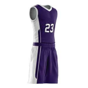 Conjuntos de Uniformes de Baloncesto Unisex Personalizables y Transpirables de Talla Grande, Impresión Digital, Poliéster, Cintura Elástica - Product Image 2