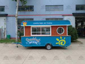 Remolque de Comida Vintage de 10 Pies, Personalizado de Fábrica, Remolques de Comida Chinos Henghe, Remolques de Comida Económicos en Venta - Product Image 4